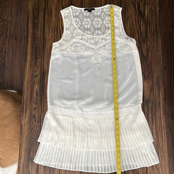 EUC Forever 21 ivory dress - Picture 5 of 8